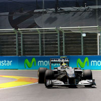 Practice 1 Report - Rosberg Fastest in Valencia first session