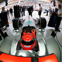 Practice 2 Report - Schumacher goes top in China
