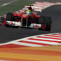 Practice 2 Report - Massa tops second session in India