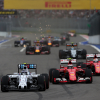 Raikkonen penalised for crash with Bottas