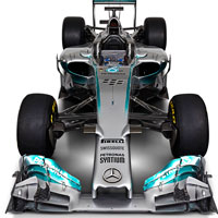 Mercedes reveals W05 chassis