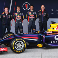 Red Bull unveils RB10 chassis