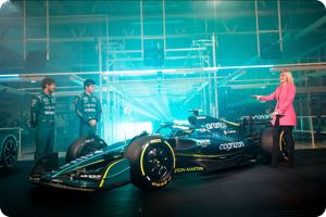 Aston Martin reveals first real 2022 car
