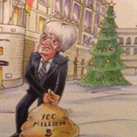 Ecclestone pokes fun at jail threat in Xmas card