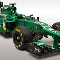 Catherham launches 2013 chassis