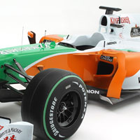 Force India unveils VJM03 chassis