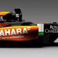 Force India gives sneak view of black 2014 car