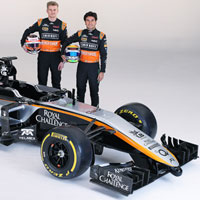 Force India shows 2015 chassis