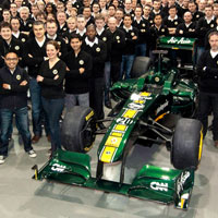 Team Lotus unveils T128