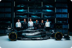 Mercedes W14 launched