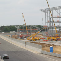 Silverstone's new pit complex makes progress