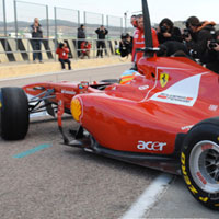 Fernando Alonso on the new Ferrari F150