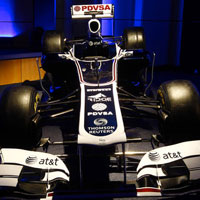 Williams unveils livery