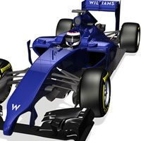 Williams reveals anteater nose for 2014