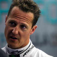 Schumacher injured in skiing fall