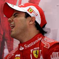 Ferrari finishes Barcelona test on top