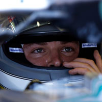 Rosberg tops mixed conditions day in Barcelona