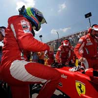 Felipe Massa given 20 second penalty after the event