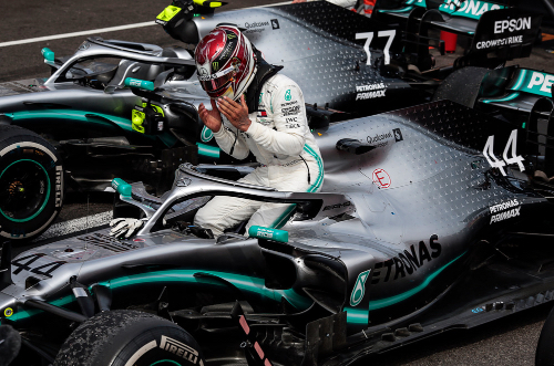 Race Notes - Hamilton wins another Mercedes 1-2