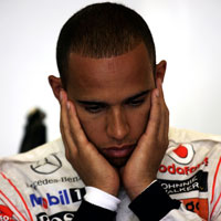 Hamilton confirms Scherzinger split