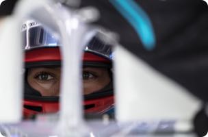 Russell cannot continue with current brakes