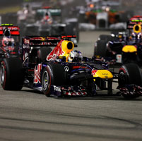 Race Notes - Vettel cruises to Singapore Grand Prix win