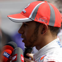 Hamilton's pole position under threat