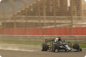 Tsunoda admits exploiting DRS for fast Bahrain laps