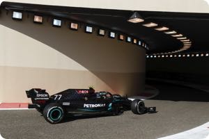 Mercedes slowed itself down in Abu Dhabi