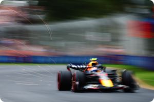 Too early to say Perez in front says Verstappen