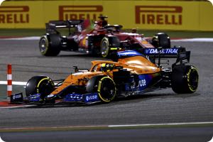 First lap overtakes were the key says Norris