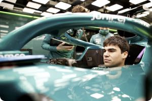 Lance Stroll attends grandfather's funeral