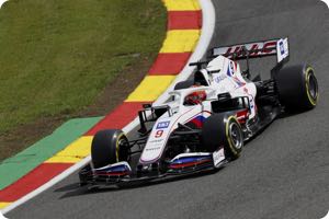 Mazepin up and racing in new Haas chassis