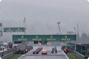 Race Notes - Rain defeats Belgian GP running, Verstappen takes win