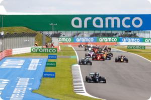 Climate change protesters arrested during British GP