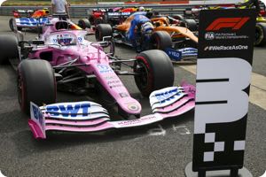 Ecclestone scolds Stroll over pink Mercedes affair