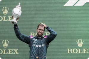 Vettel disqualified from second place