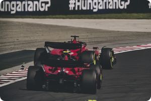 Red Ferrari in 2023 like a shrimp in retreat