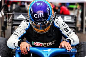 Alonso may not be as fast as before?