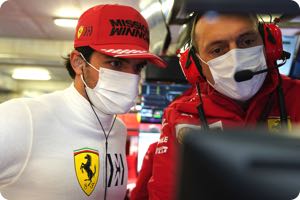 Binotto happy with Sainz