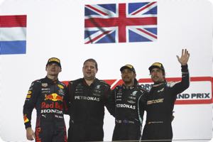 Podium with title chargers felt strange says Alonso