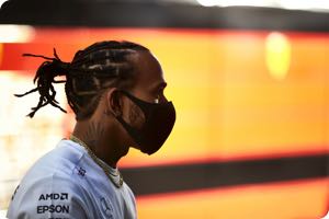 Hamilton playing poker with 2021 contract