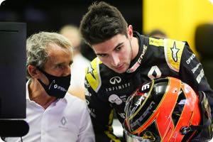 Ocon smiles at claims he will beat Alonso