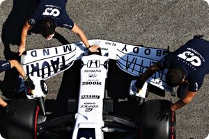 Honda driver Yuki Tsunoda eyes Alpha Tauri seat