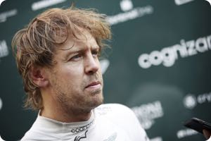 Vettel goes quiet after dropping climate helmet