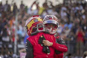 Leclerc-Vasseur link good for Ferrari says Sainz