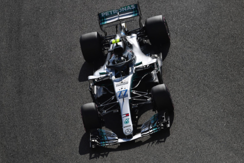 Bottas is not there says Verstappen