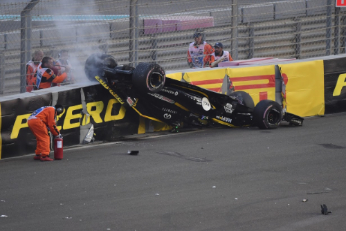 Wolff questions Halo after Hulkenberg roll
