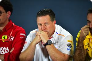 McLaren's financial problems solved says Brown