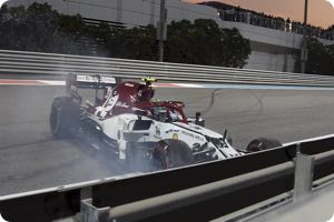 Alfa Romeo chassis destroyed in 2020 crash test